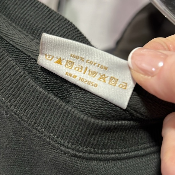 Taylor Swift “With You I’d Dance” Boxy Pullover Sweatshirt Size Large in Gray - Picture 10 of 11